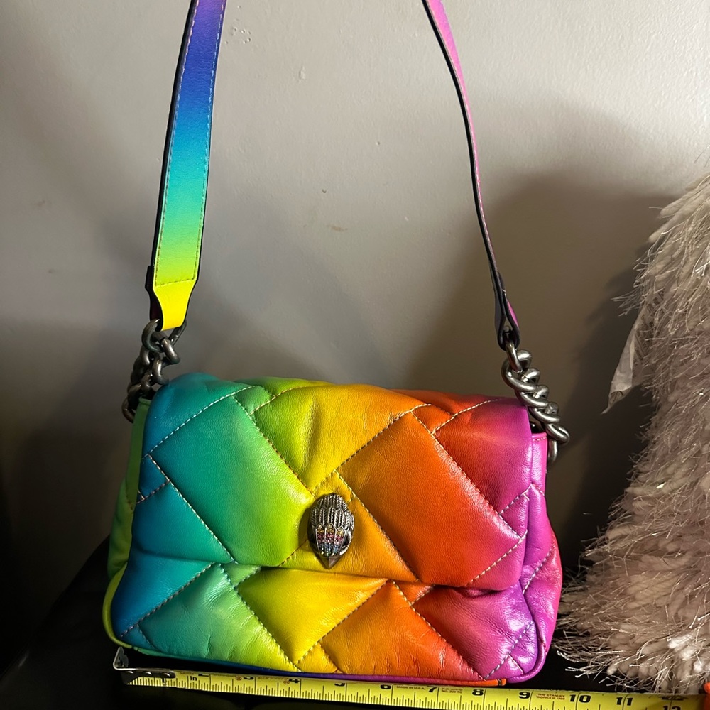 Kurt Geiger soft leather rainbow bag. Only used a few times no defects.